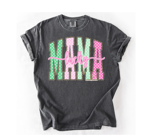 Glitter Outline Lucky Mama - PREORDER
