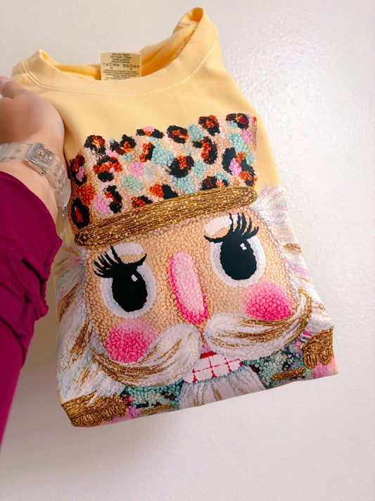 Faux Yarn Nutcracker - PREORDER