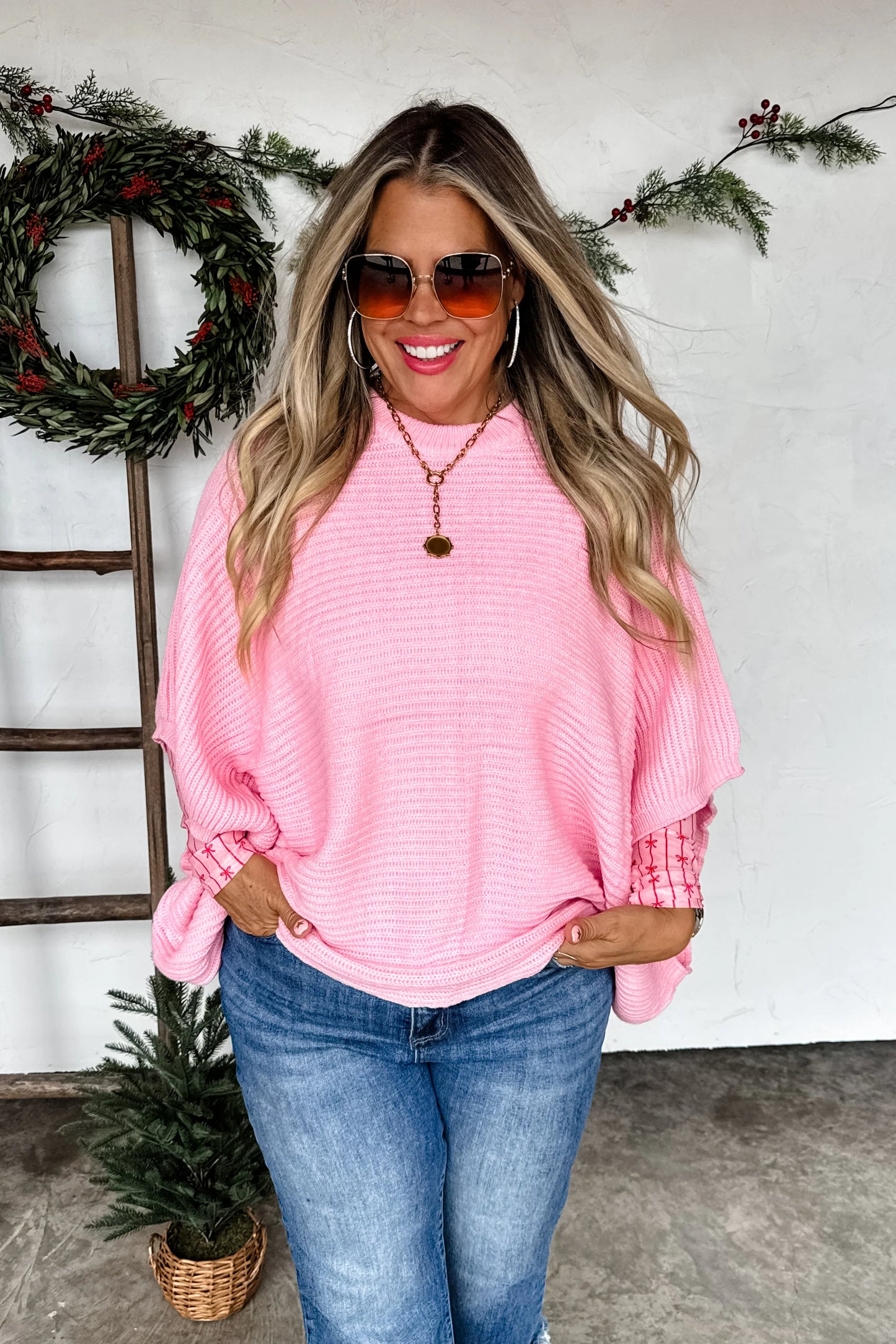 Xmas Meg Pullover Poncho - PREORDER
