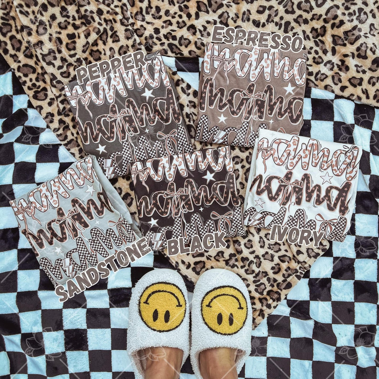Leopard Rocker Mama Tee