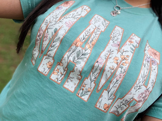 Boho Floral Mama - PREORDER