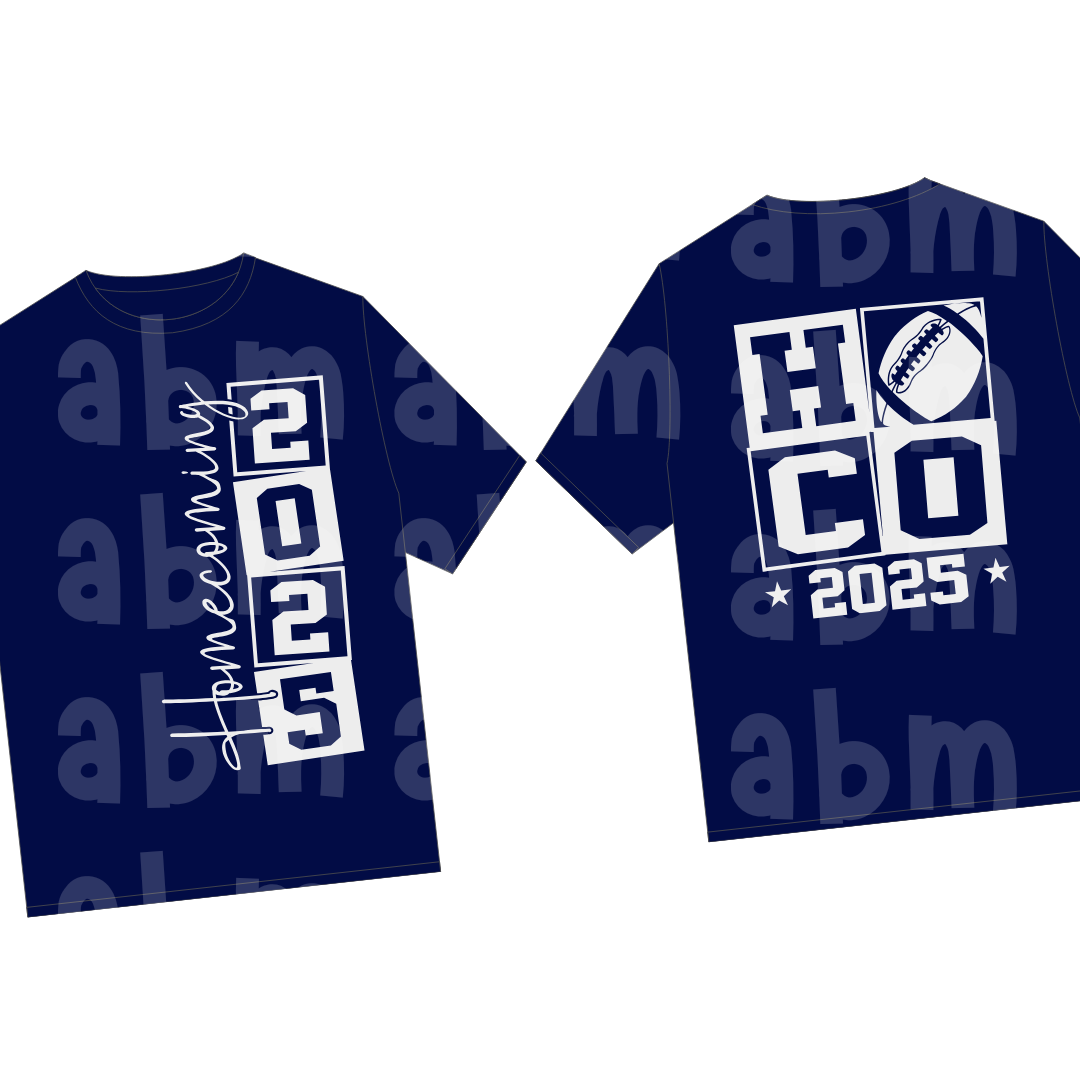 HOCO 2025 Football Tee - PREORDER