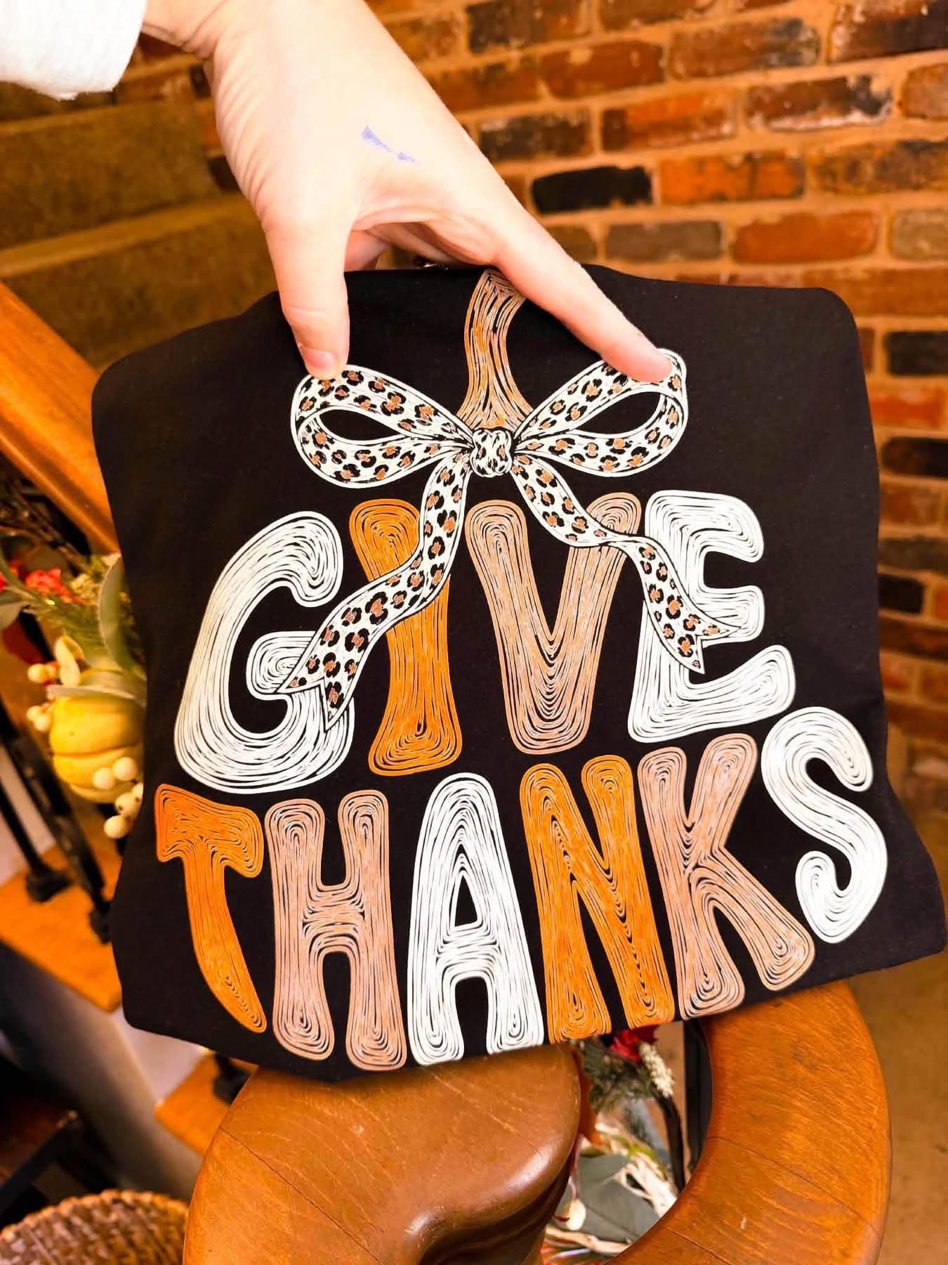 Coquette Give Thanks Doodles