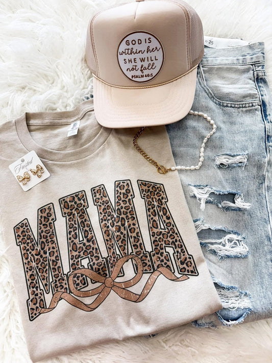 Neutral Leo Bow Mama - PREORDER