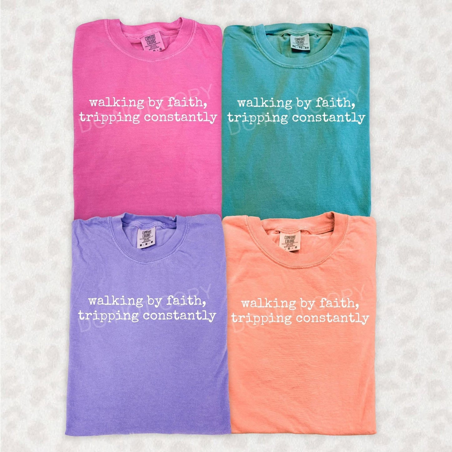 Walking By Faith, Tripping Constantly - PREORDER