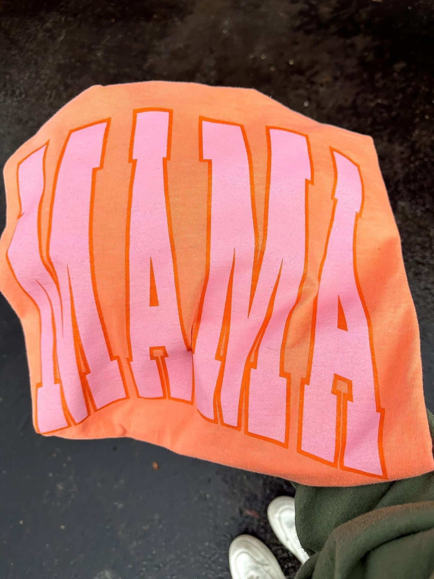 Pink Varsity Mama - PREORDER