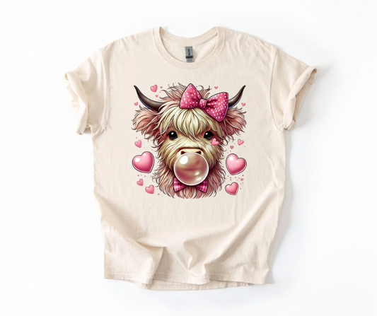 Pink Highland Cow - PREORDER