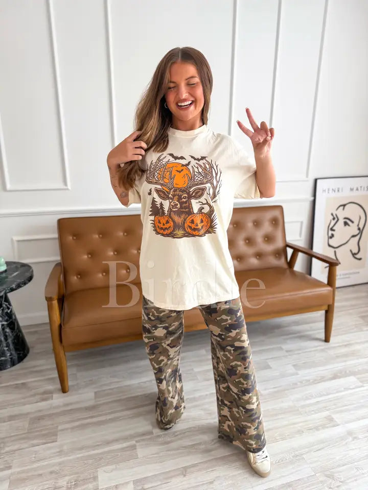 Halloween Deer Tee - PREORDER