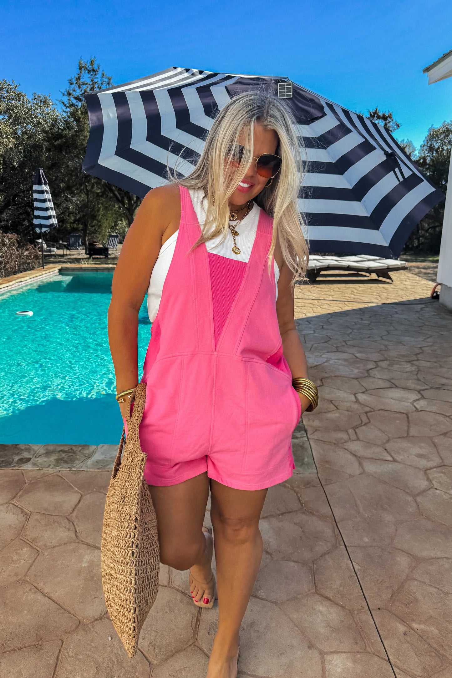 SPRING BEACH PLEASE ROMPER - PREORDER