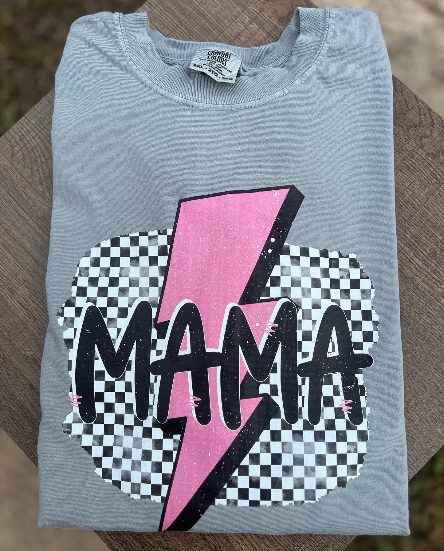 Distressed Lightning Mama - PREORDER