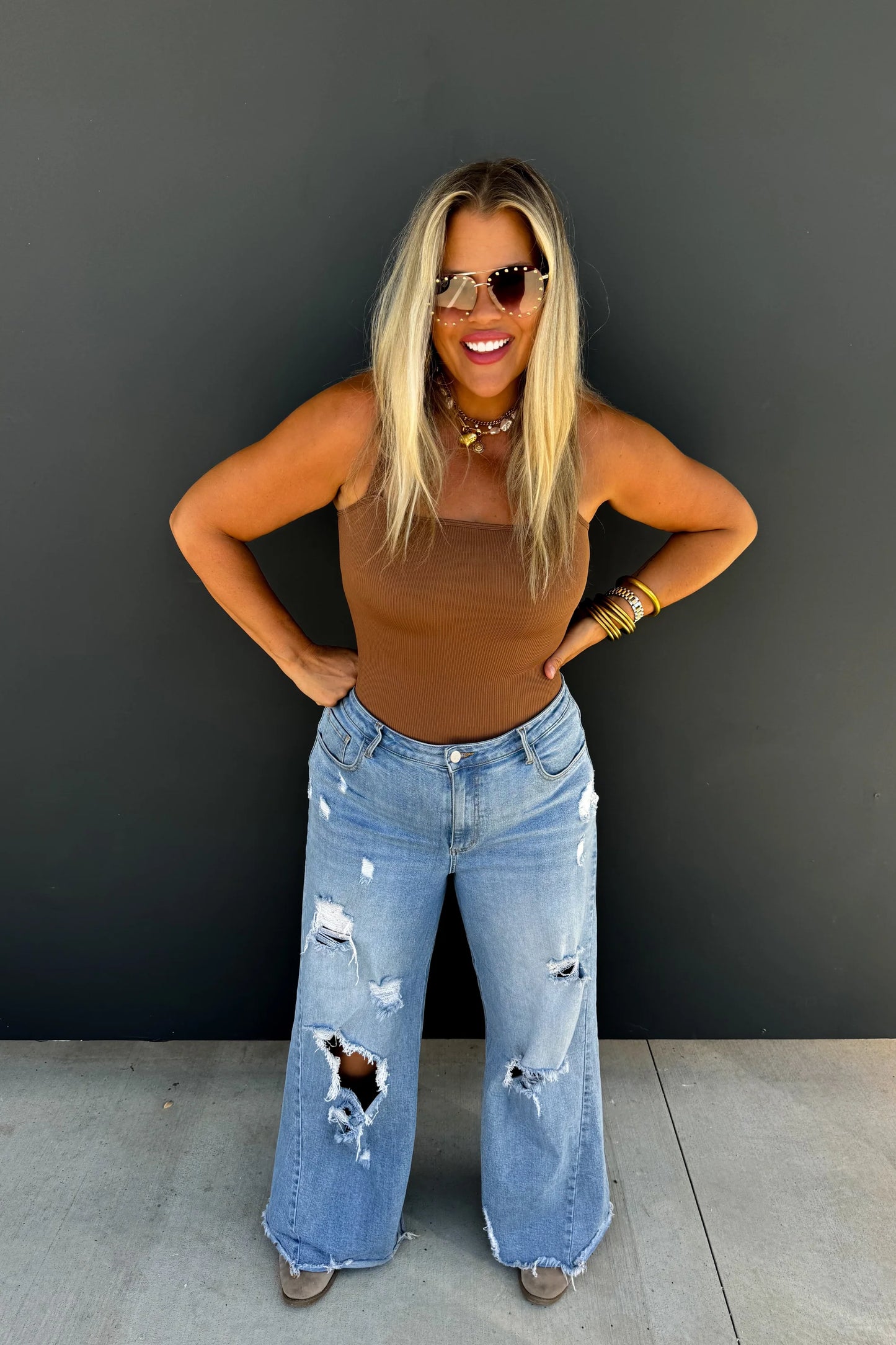 DREW DISTRESSED JEANS - PREORDER