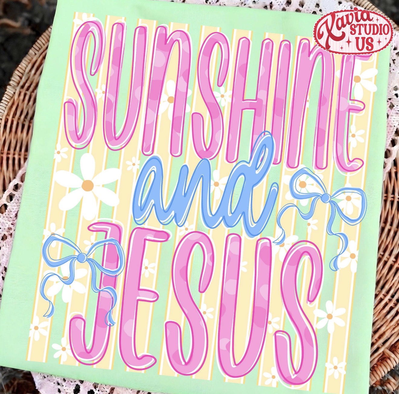 Preppy Daisy Sunshine and Jesus