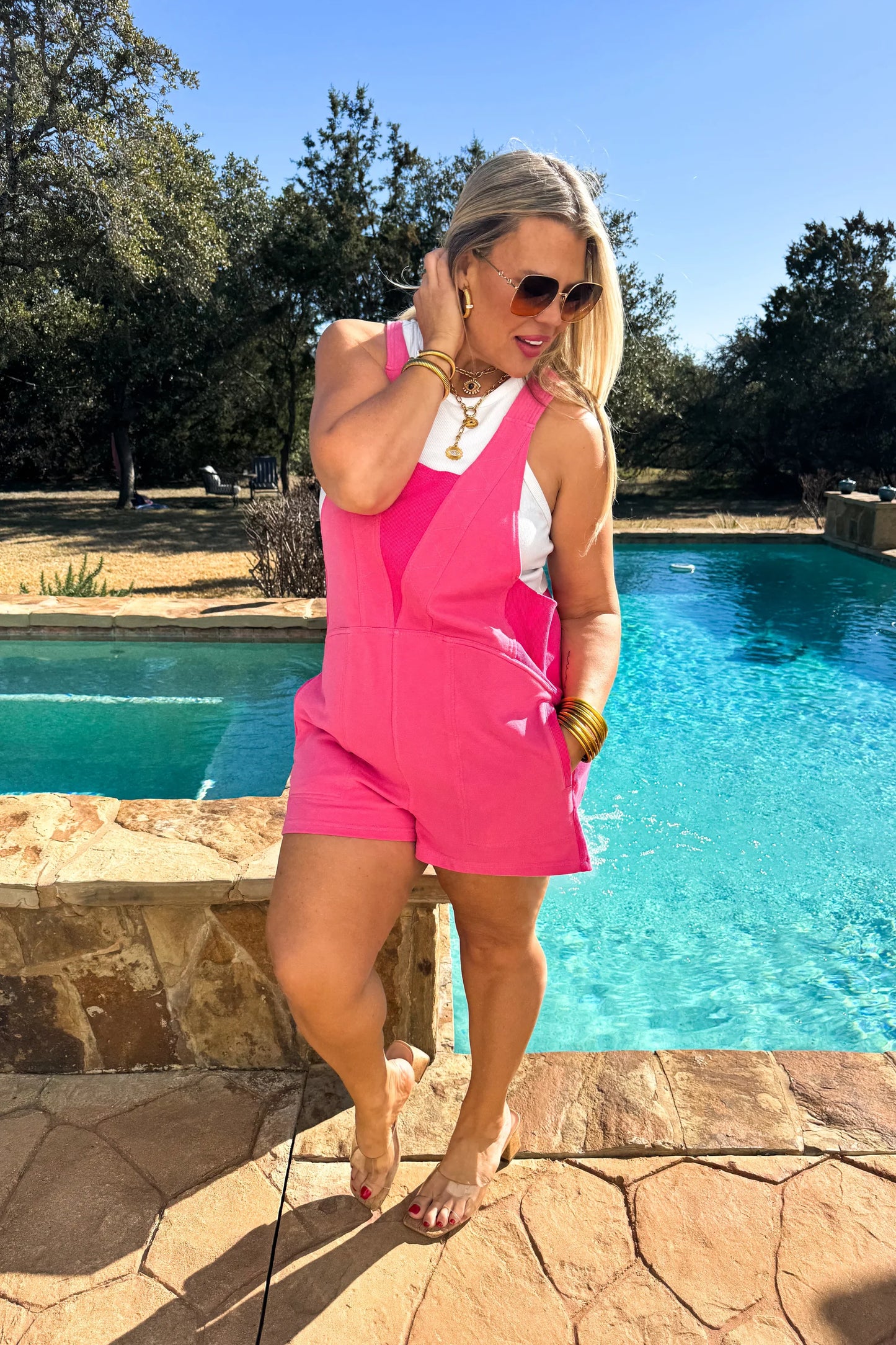 SPRING BEACH PLEASE ROMPER - PREORDER