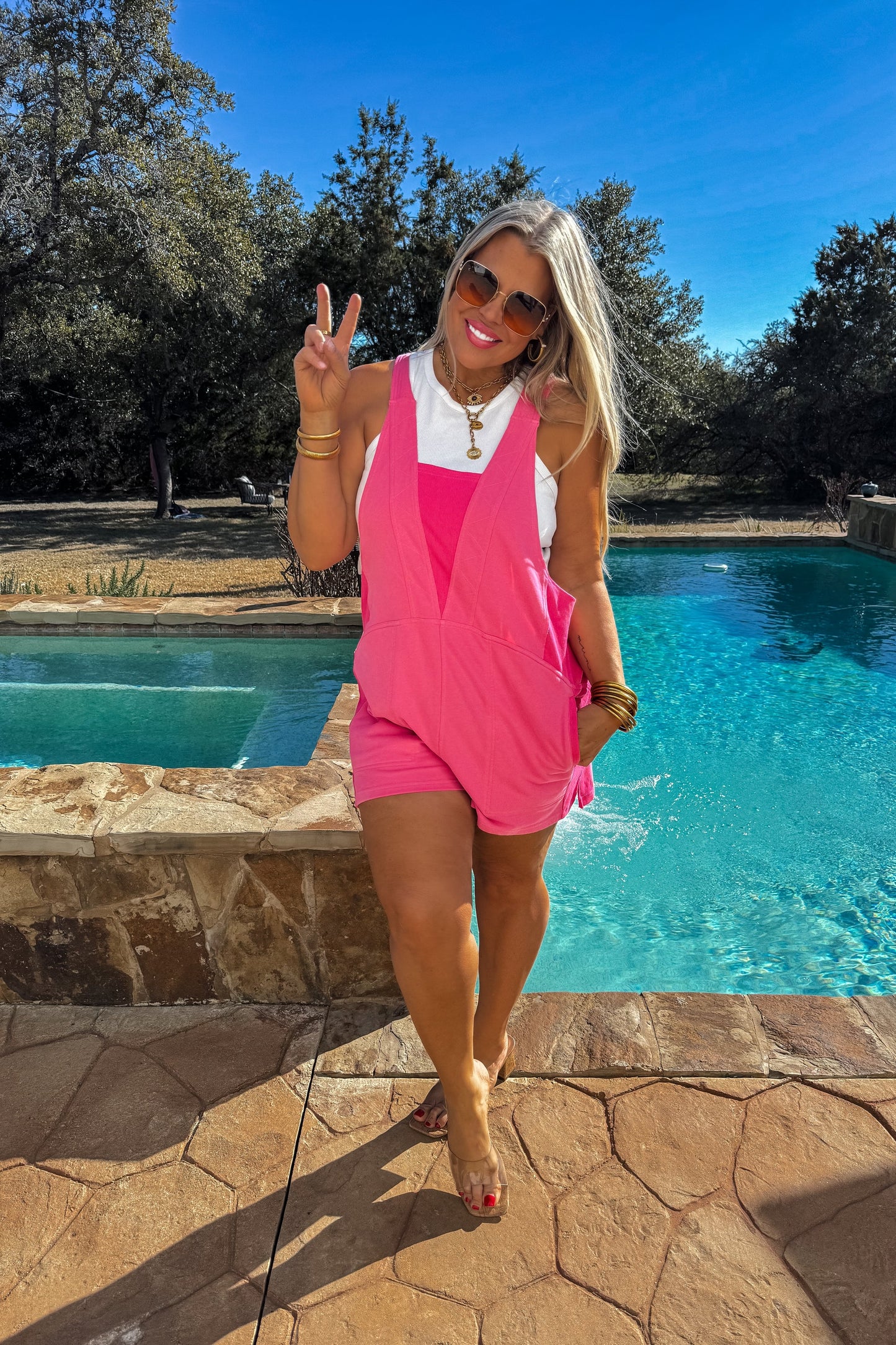 SPRING BEACH PLEASE ROMPER - PREORDER