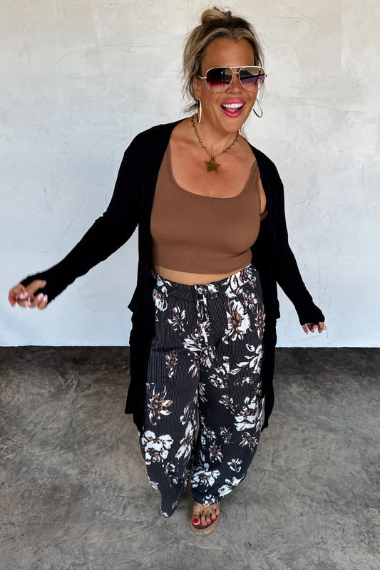 Haddie Floral Wide Leg Pants - PREORDER