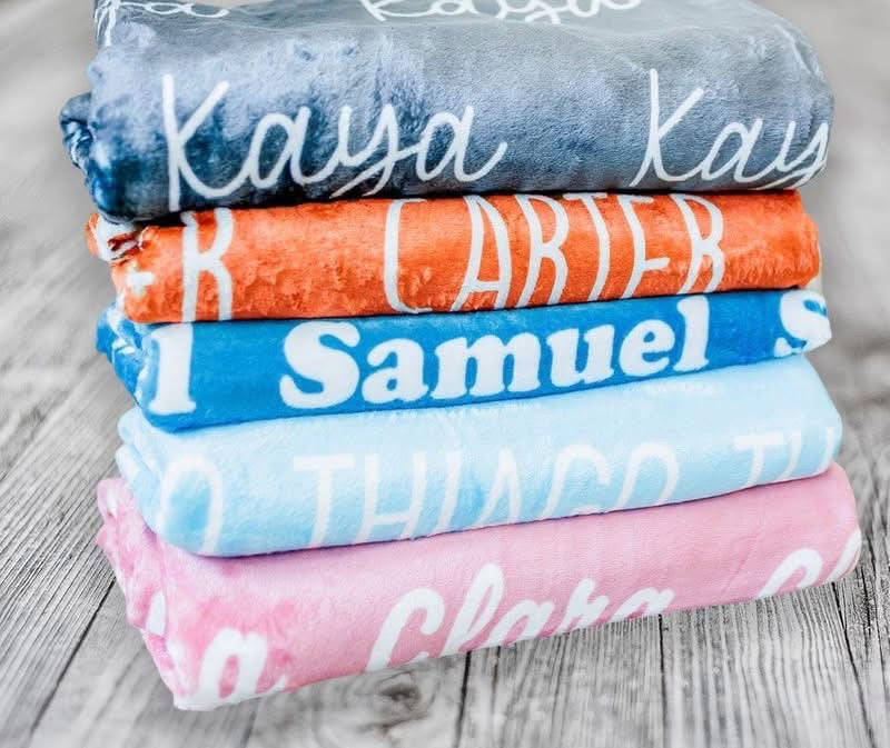 Personalized Fleece Blanket