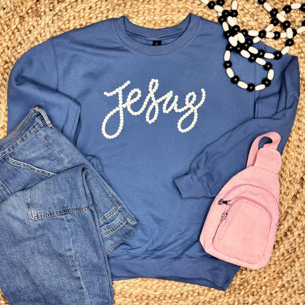 Jesus Pearls Sweatshirt - PREORDER