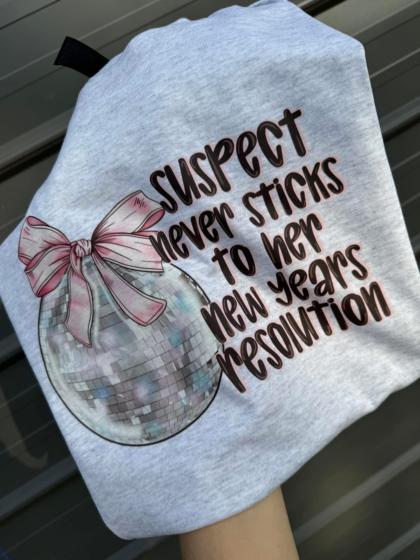 Suspect New Years Resolution - PREORDER