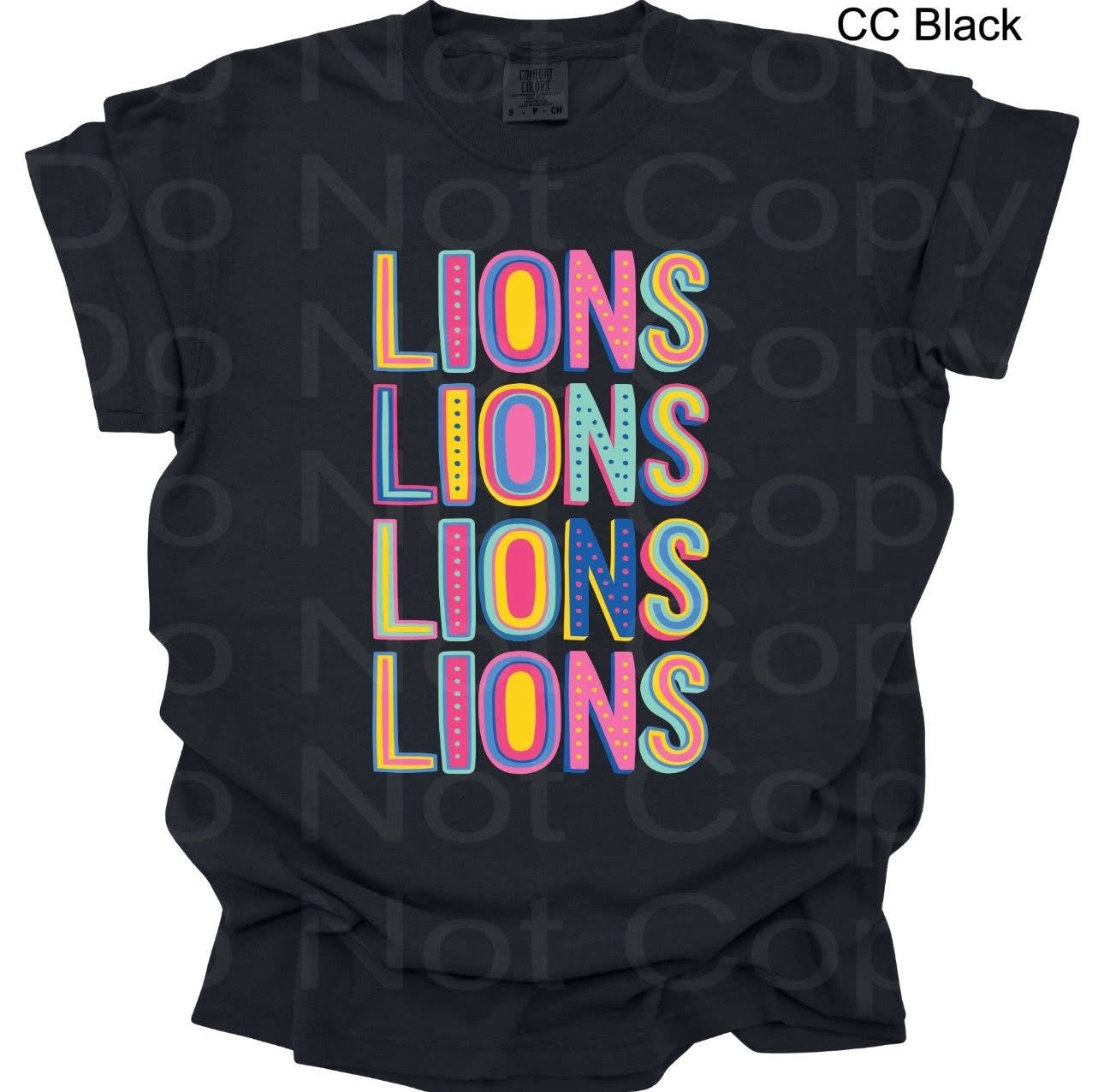Colorful Stack Mascot Tee - PREORDER