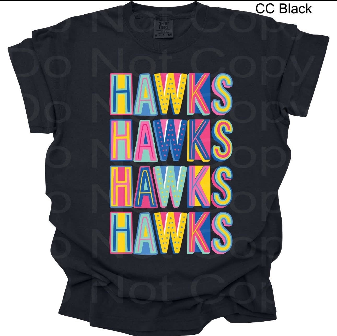 Colorful Stack Mascot Tee - PREORDER