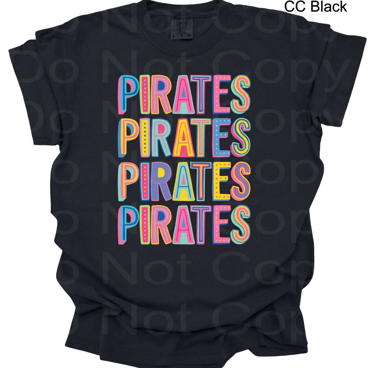 Colorful Stack Mascot Tee - PREORDER
