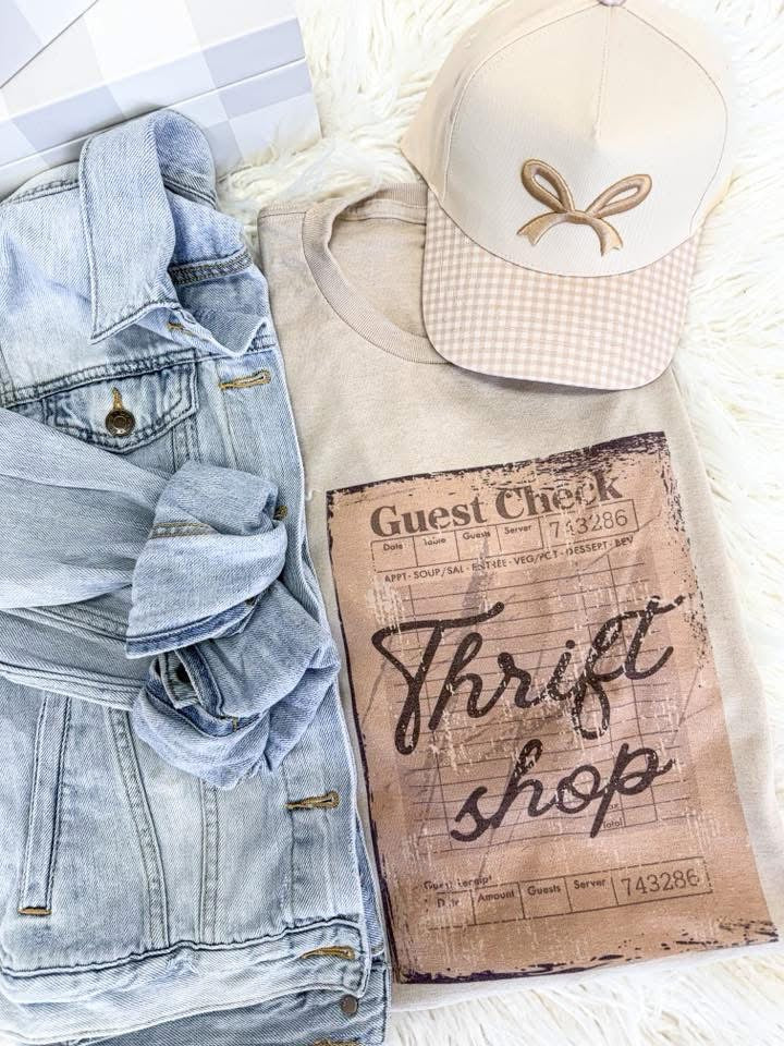 Brown Gingham Coffee - PREORDER