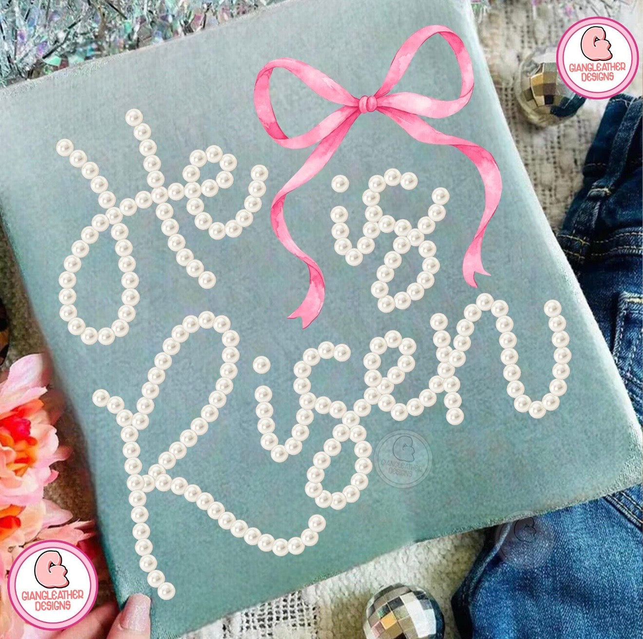 Coquette Pearls He Is Risen - PREORDER