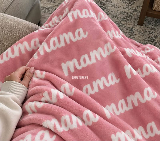 Personalized Fleece Blanket