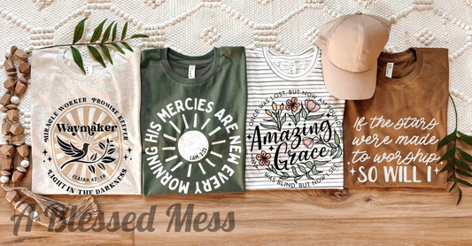 His Mercies Tee - PREORDER