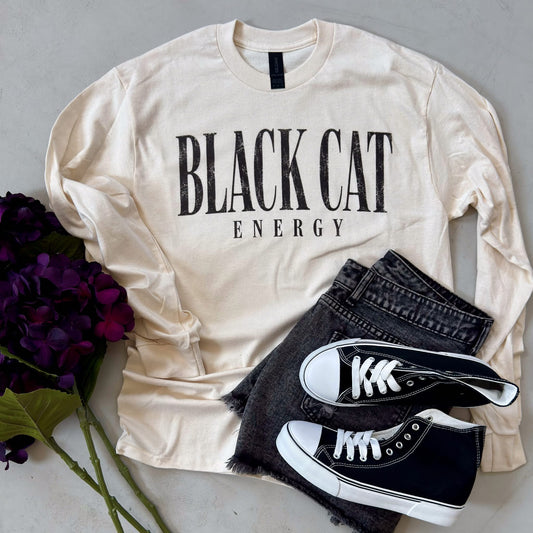 Black Cat Energy (Long Sleeve)