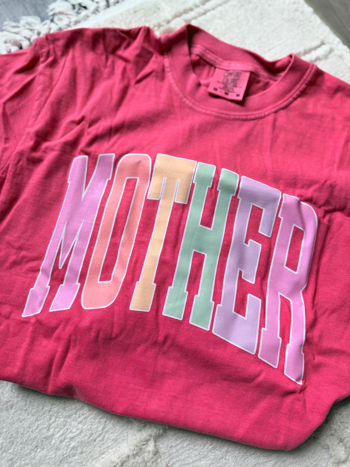 Pastel Varsity Mother - PREORDER