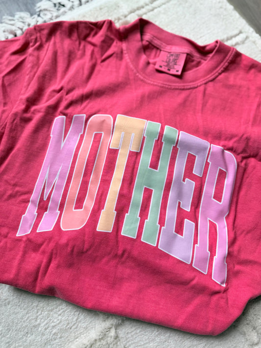 Pastel Varsity Mother - PREORDER