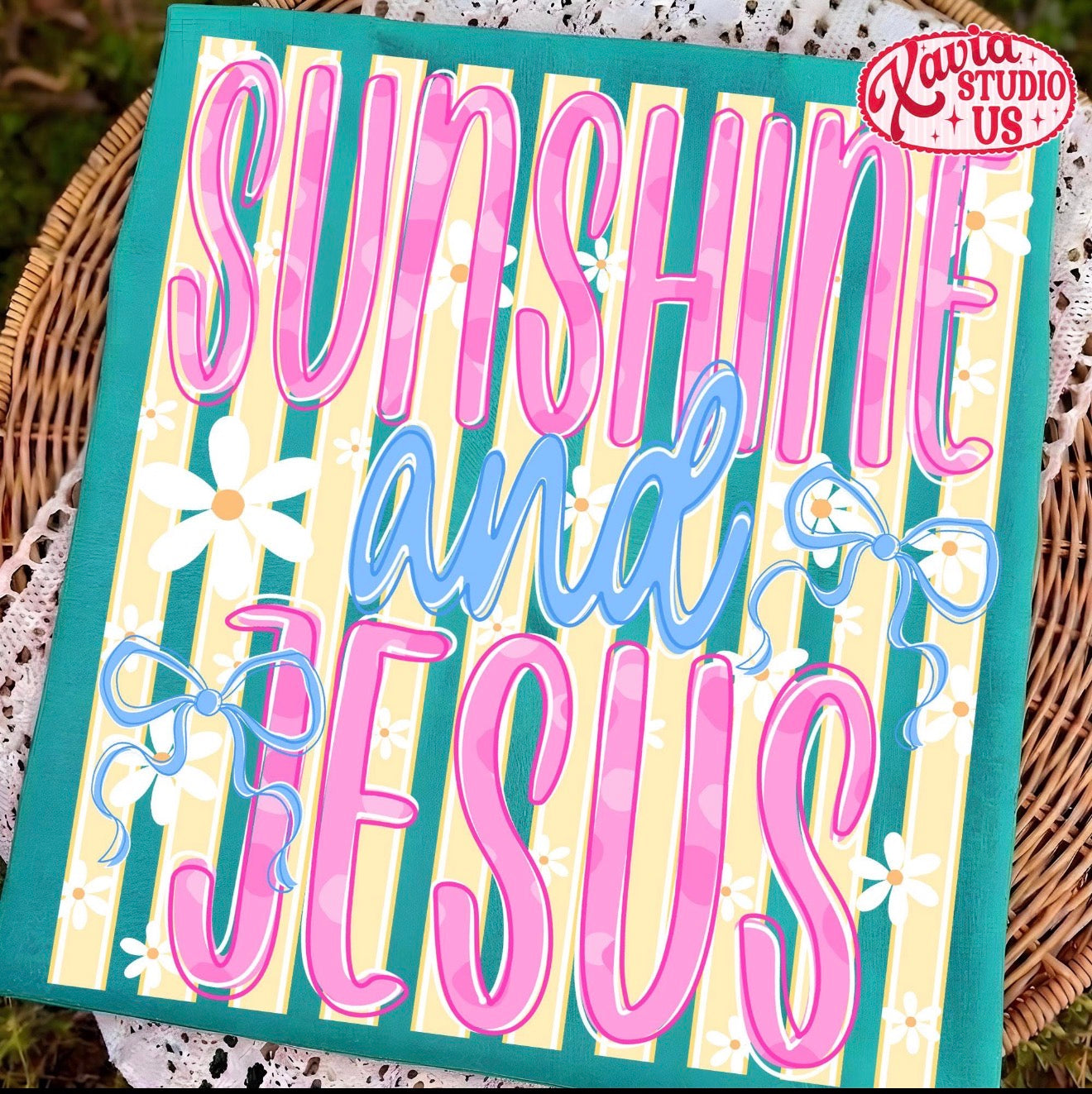 Preppy Daisy Sunshine and Jesus