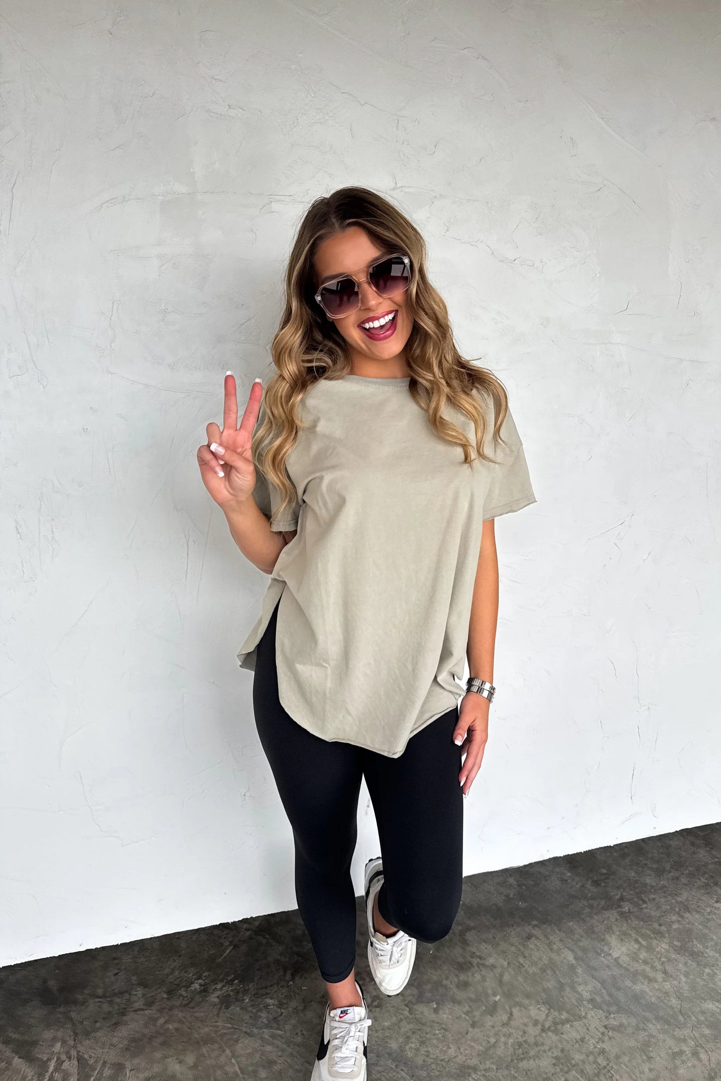 Joey Washed Cotton Bf Tee - PREORDER