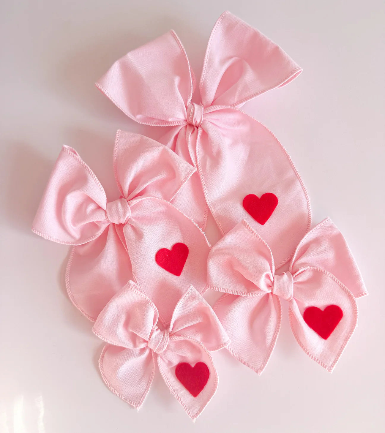 The Pink Heart Bow - PREORDER