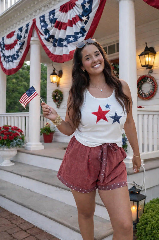 PIPER STRETCH DENIM SHORTS - PREORDER