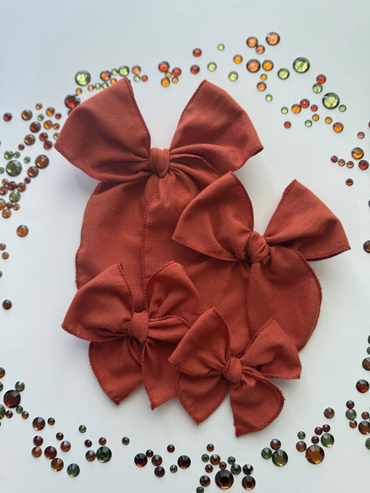 The Burnt Orange Bow - PREORDER