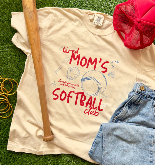 Tired Softball Momma - PREORDER