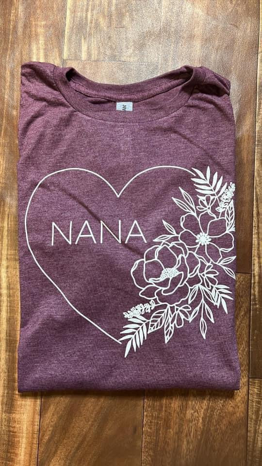 Nana Floral Tee