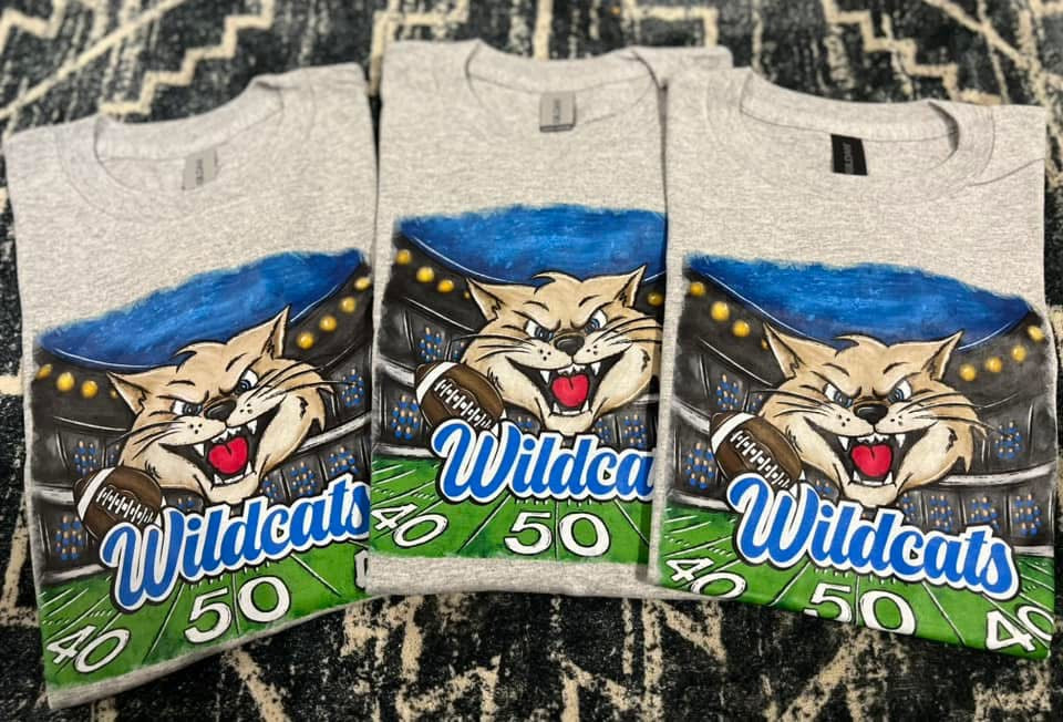 Football Stadium Wildcats Tee