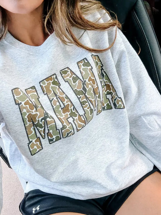 Camo Mama Sweatshirt - PREORDER