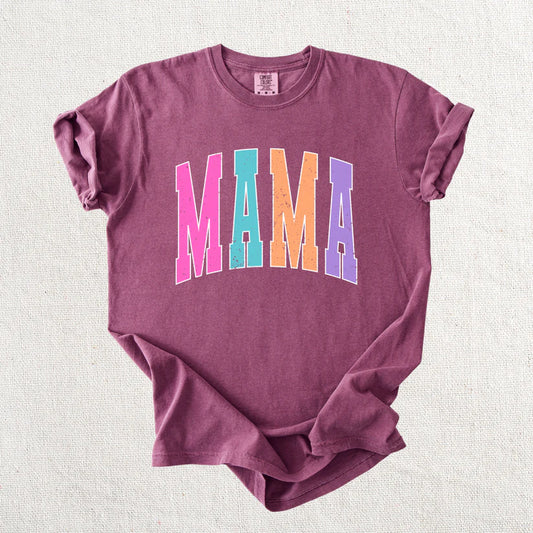 Colorful Varsity Mama - PREORDER