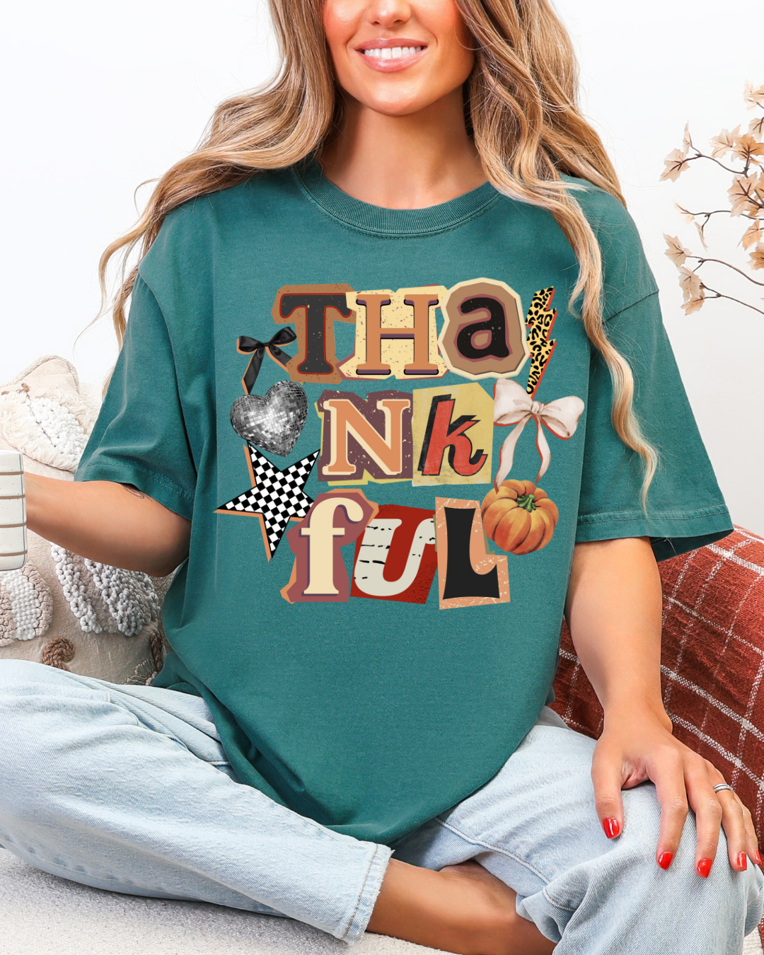 Edgy Thankful Collage - PREORDER