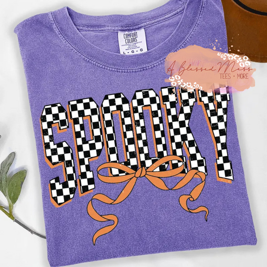 Checkered Coquette Spooky - PREORDER